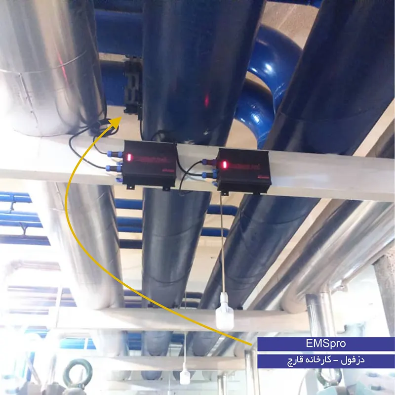 دستگاه EMSpro  در کارخانه قارچ دزفول