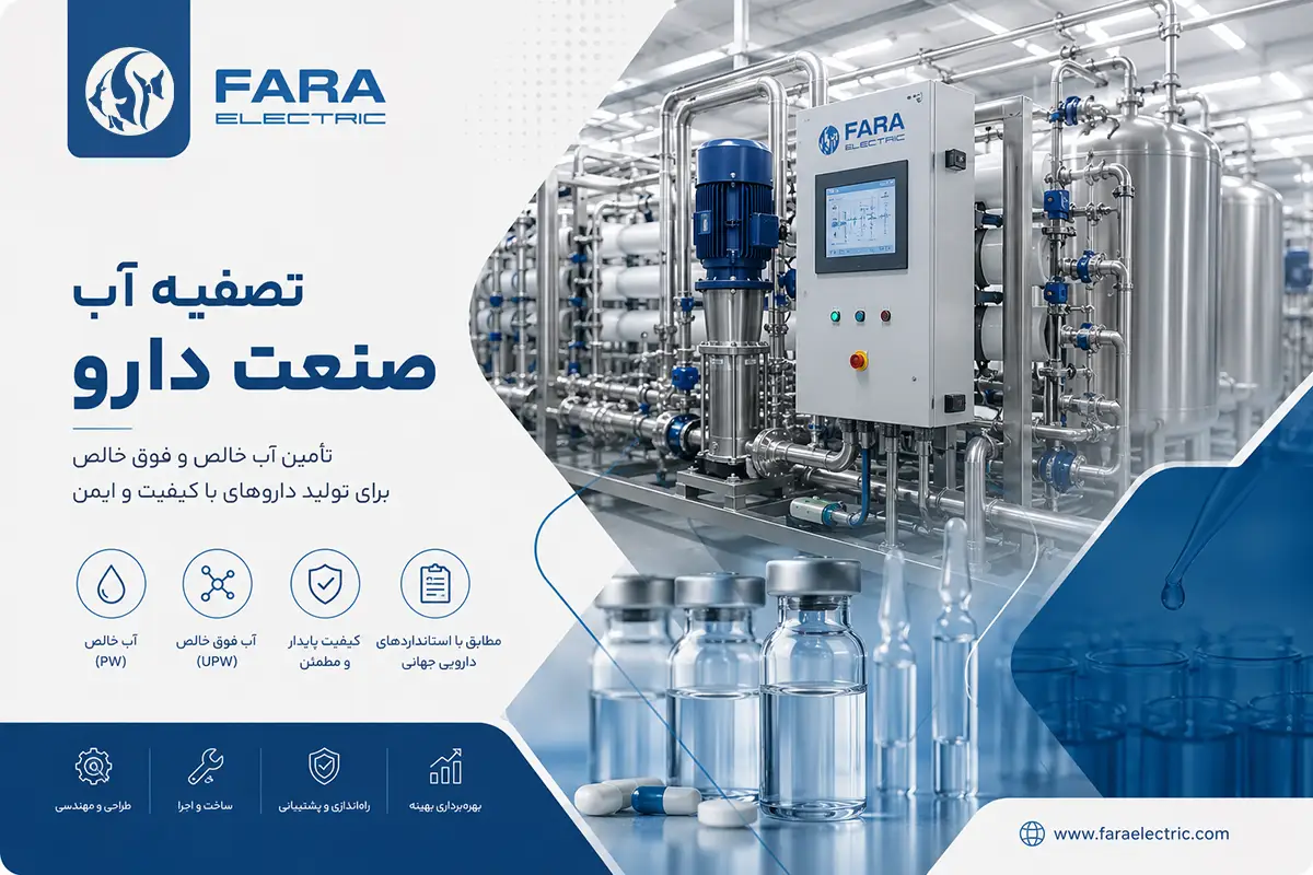 تصفیه آب صنعت دارویی